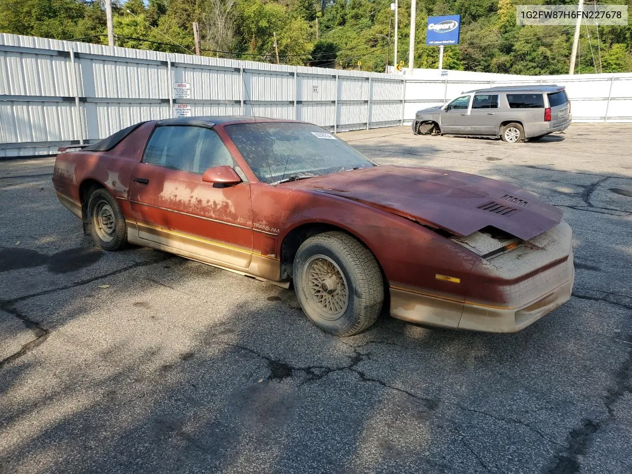 1985 Pontiac Firebird Trans Am VIN: 1G2FW87H6FN227678 Lot: 69390554