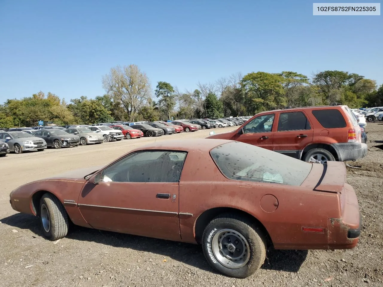 1985 Pontiac Firebird VIN: 1G2FS87S2FN225305 Lot: 75134274