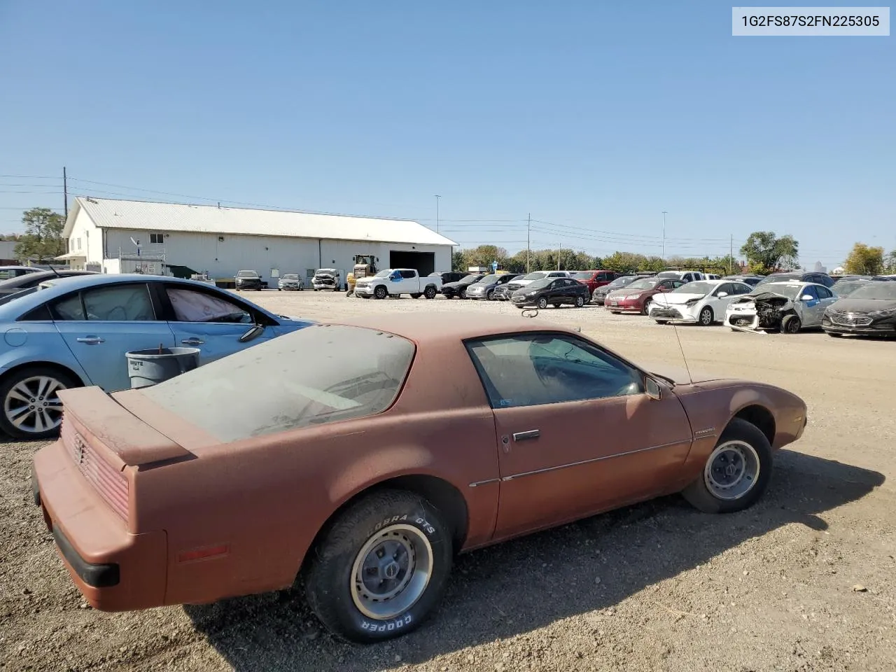 1985 Pontiac Firebird VIN: 1G2FS87S2FN225305 Lot: 75134274