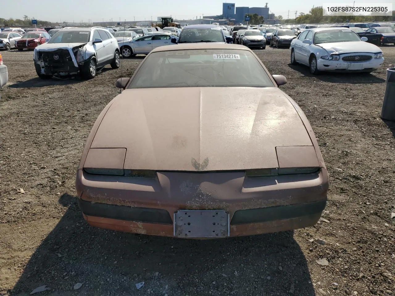 1985 Pontiac Firebird VIN: 1G2FS87S2FN225305 Lot: 75134274