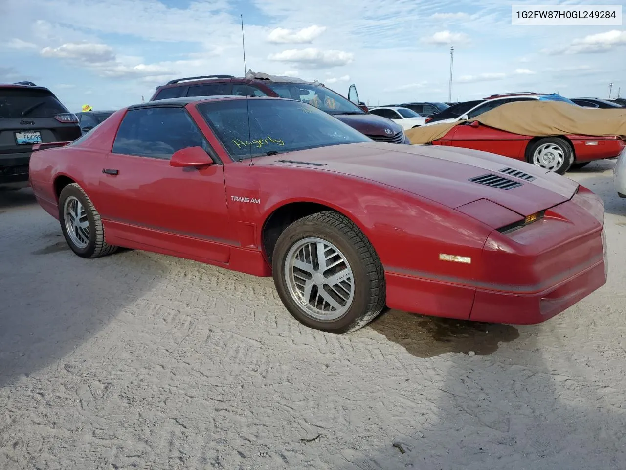 1986 Pontiac Firebird Trans Am VIN: 1G2FW87H0GL249284 Lot: 76317174