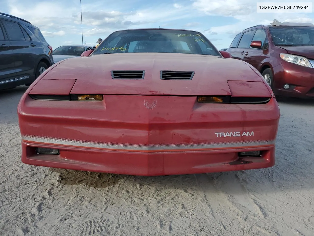 1986 Pontiac Firebird Trans Am VIN: 1G2FW87H0GL249284 Lot: 76317174