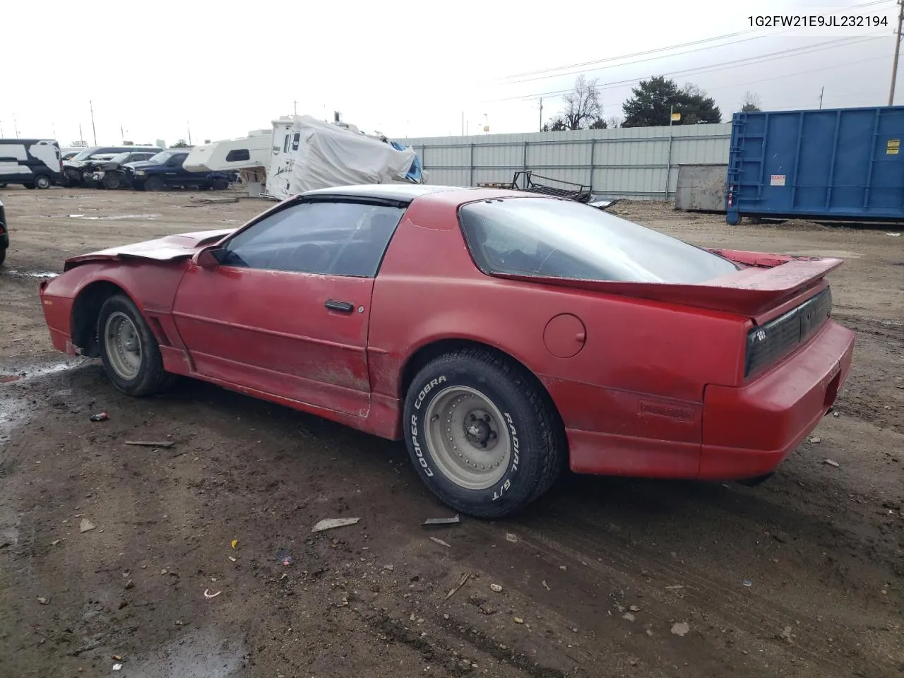 1988 Pontiac Firebird Trans Am VIN: 1G2FW21E9JL232194 Lot: 43122494