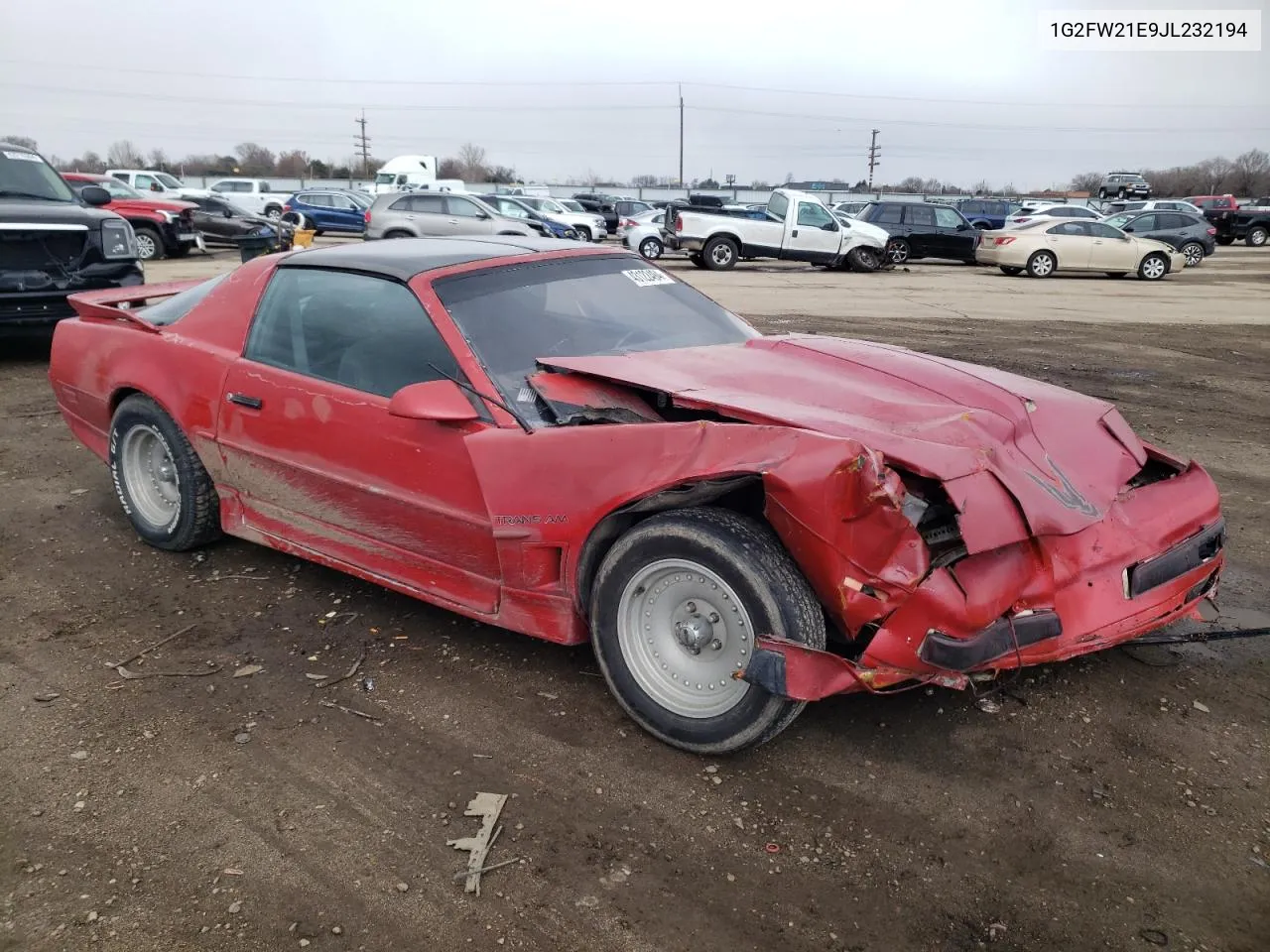 1988 Pontiac Firebird Trans Am VIN: 1G2FW21E9JL232194 Lot: 43122494