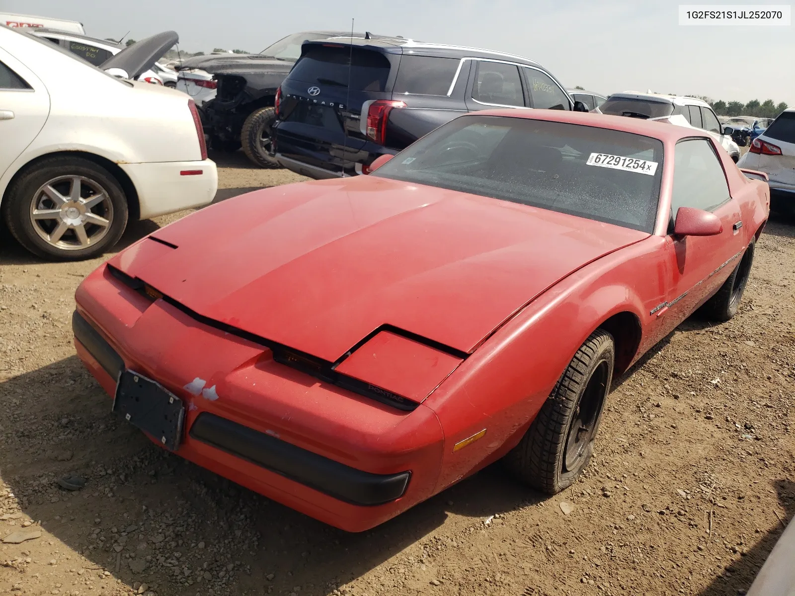 1G2FS21S1JL252070 1988 Pontiac Firebird