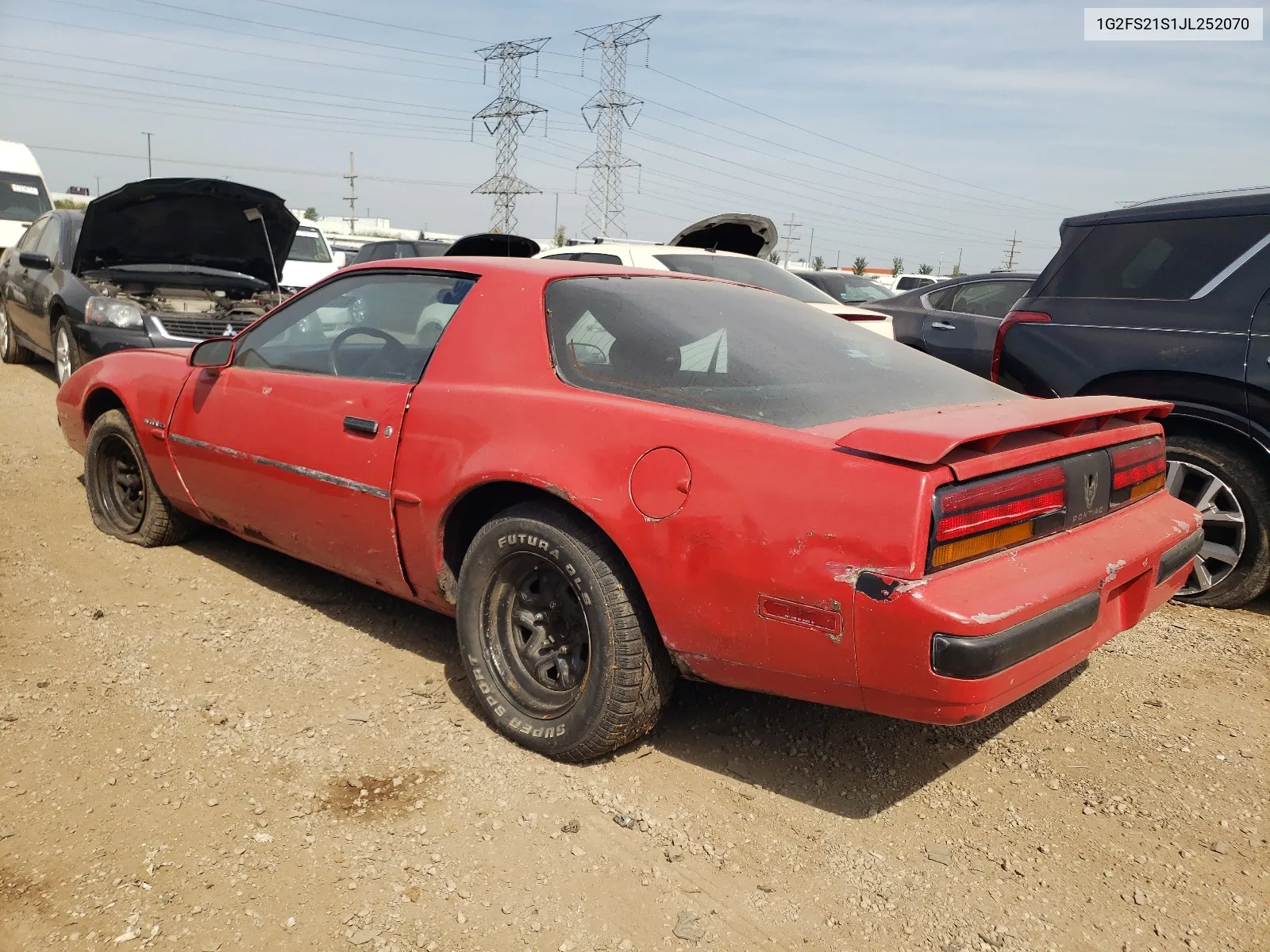 1G2FS21S1JL252070 1988 Pontiac Firebird