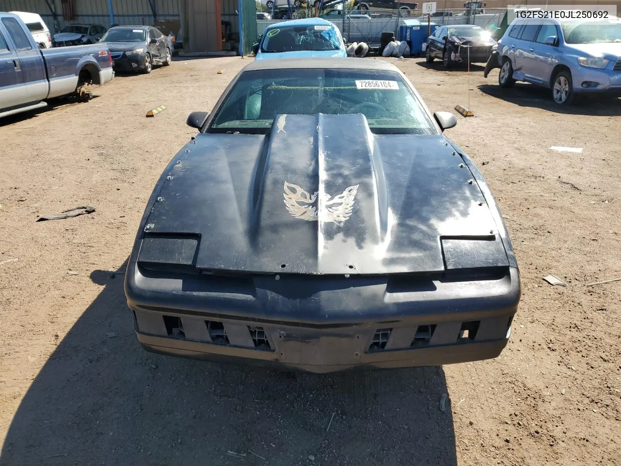 1988 Pontiac Firebird VIN: 1G2FS21E0JL250692 Lot: 72856104