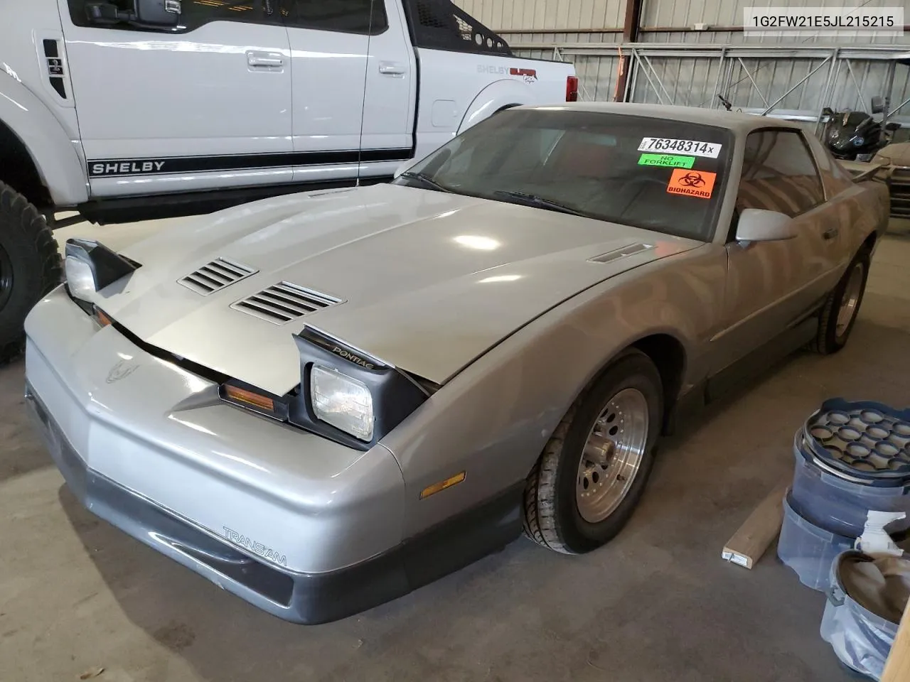 1988 Pontiac Firebird Trans Am VIN: 1G2FW21E5JL215215 Lot: 76348314