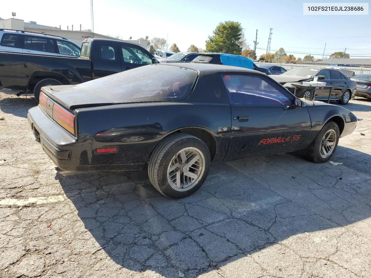 1988 Pontiac Firebird VIN: 1G2FS21E0JL238686 Lot: 77448584