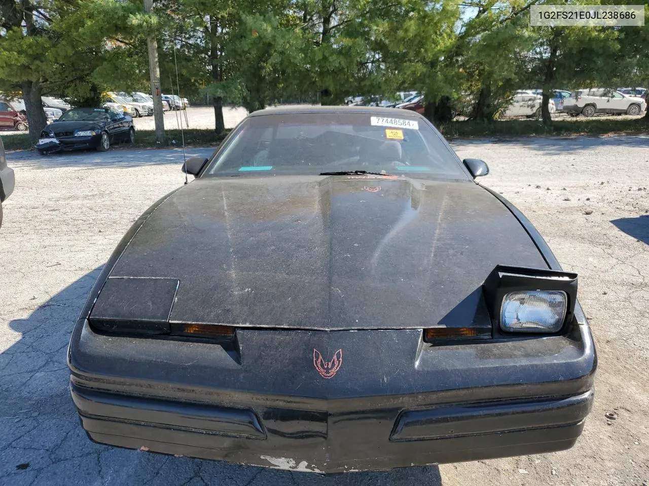 1988 Pontiac Firebird VIN: 1G2FS21E0JL238686 Lot: 77448584