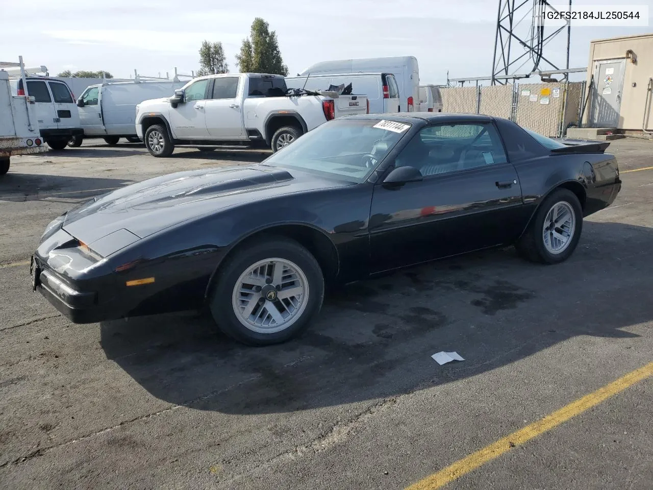 1988 Pontiac Firebird VIN: 1G2FS2184JL250544 Lot: 78311144