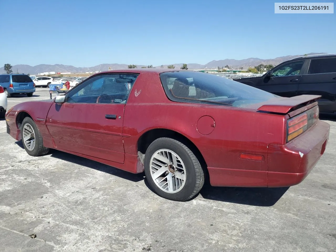 1990 Pontiac Firebird VIN: 1G2FS23T2LL206191 Lot: 76175064