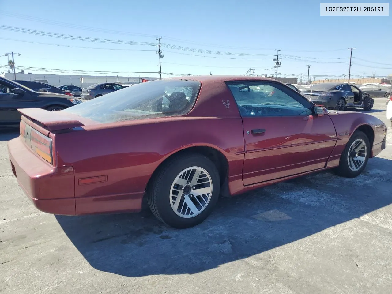 1990 Pontiac Firebird VIN: 1G2FS23T2LL206191 Lot: 76175064