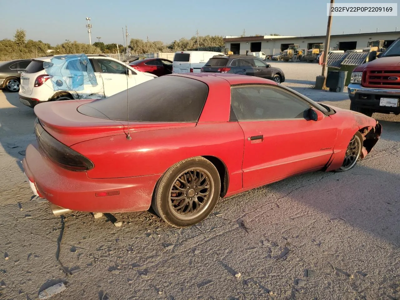 1993 Pontiac Firebird Formula VIN: 2G2FV22P0P2209169 Lot: 71421584