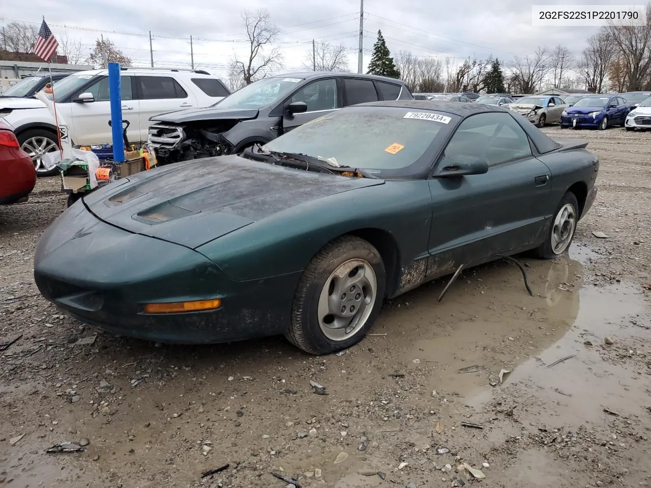 1993 Pontiac Firebird VIN: 2G2FS22S1P2201790 Lot: 79220434