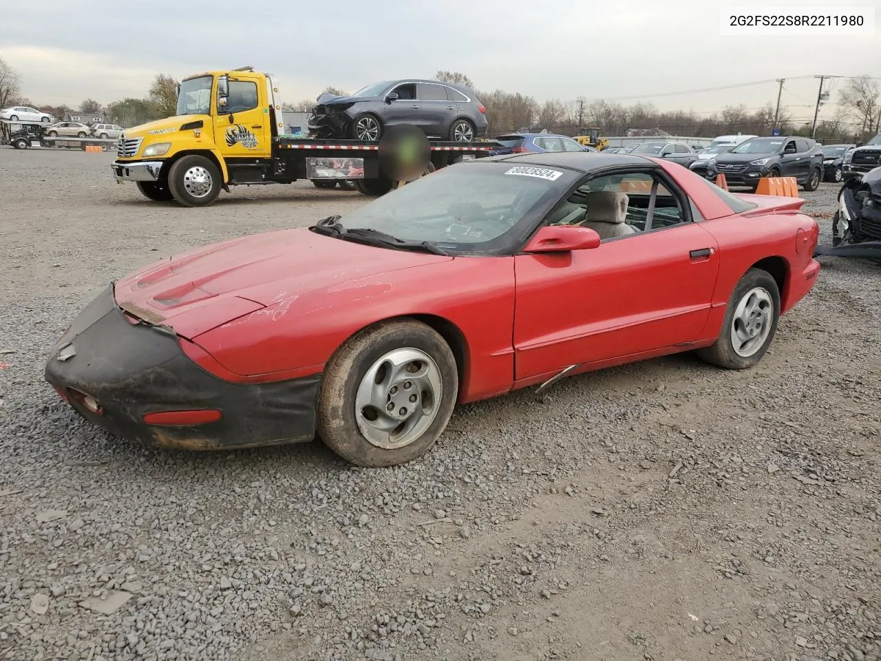 1994 Pontiac Firebird VIN: 2G2FS22S8R2211980 Lot: 80828524