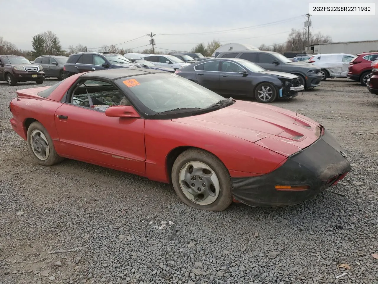 1994 Pontiac Firebird VIN: 2G2FS22S8R2211980 Lot: 80828524