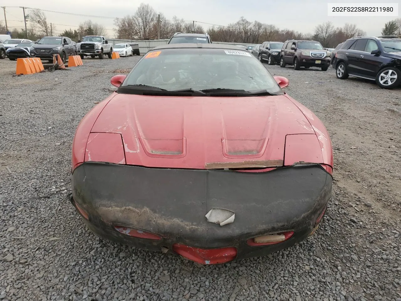 1994 Pontiac Firebird VIN: 2G2FS22S8R2211980 Lot: 80828524