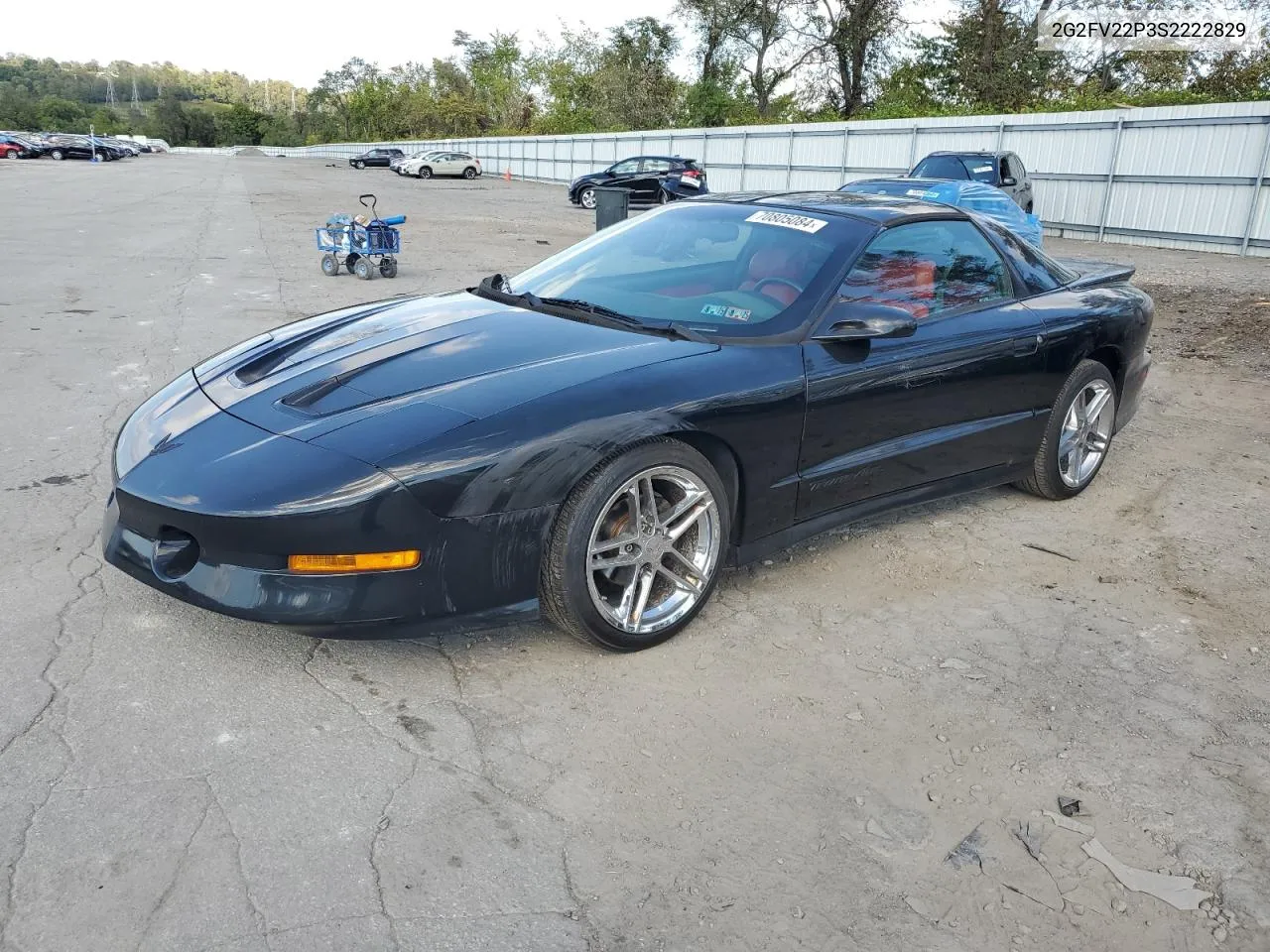 1995 Pontiac Firebird Formula VIN: 2G2FV22P3S2222829 Lot: 70805084