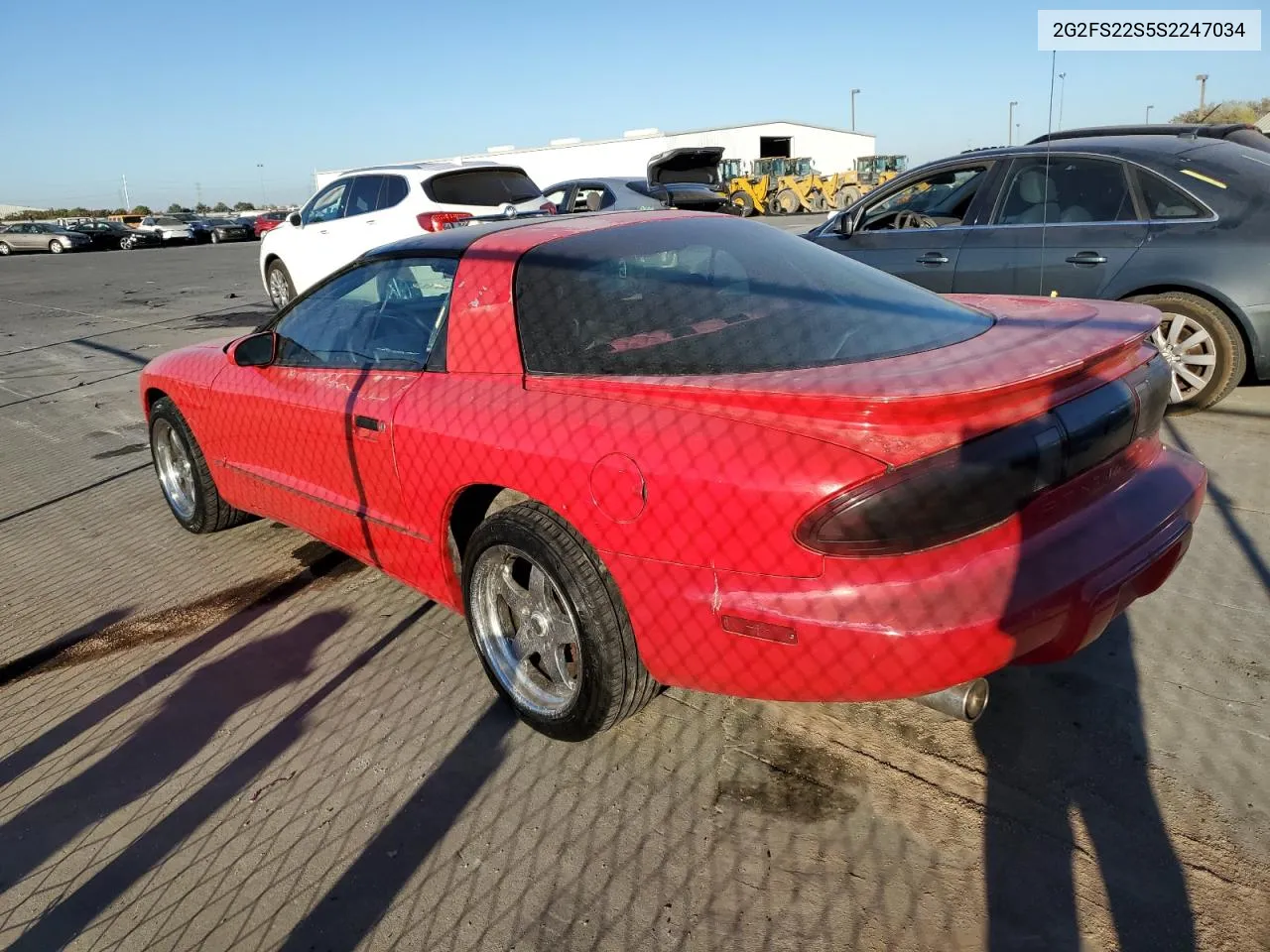 1995 Pontiac Firebird VIN: 2G2FS22S5S2247034 Lot: 77779784