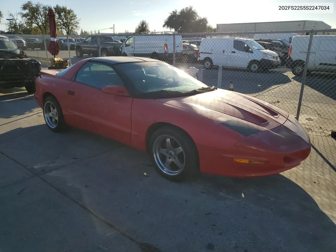 1995 Pontiac Firebird VIN: 2G2FS22S5S2247034 Lot: 77779784