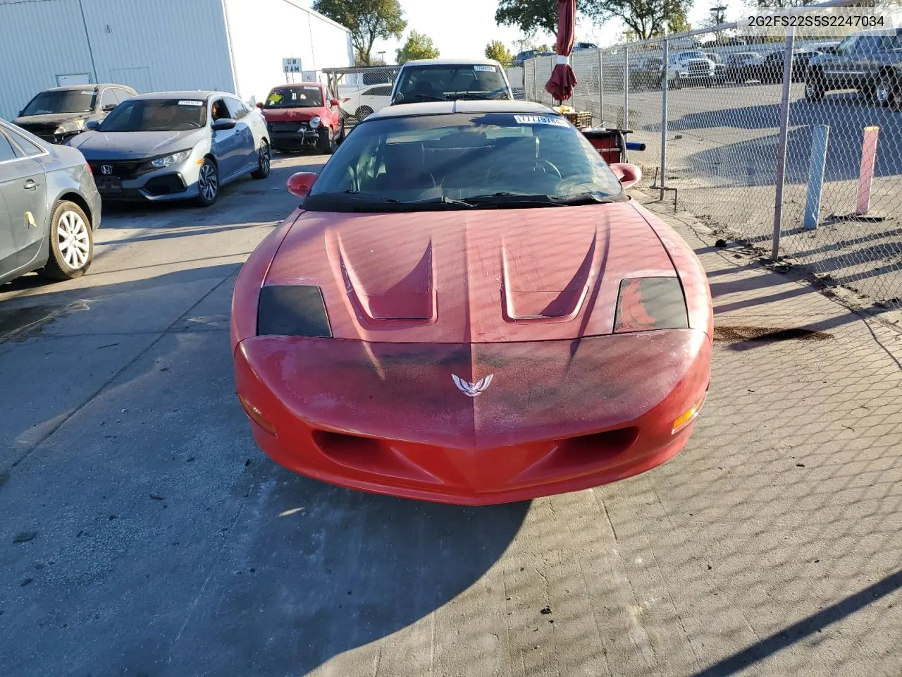 1995 Pontiac Firebird VIN: 2G2FS22S5S2247034 Lot: 77779784