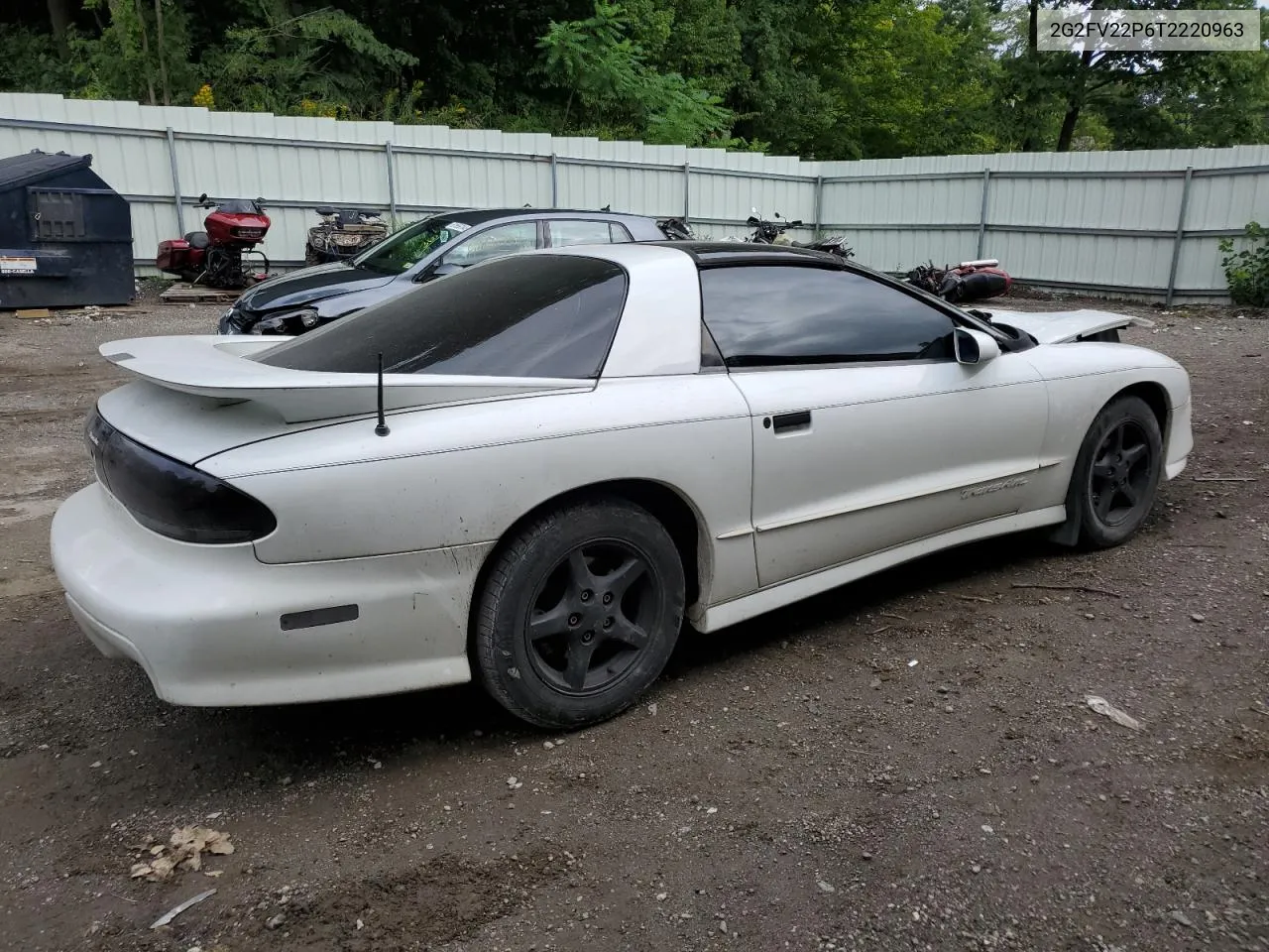 1996 Pontiac Firebird Formula VIN: 2G2FV22P6T2220963 Lot: 77300294