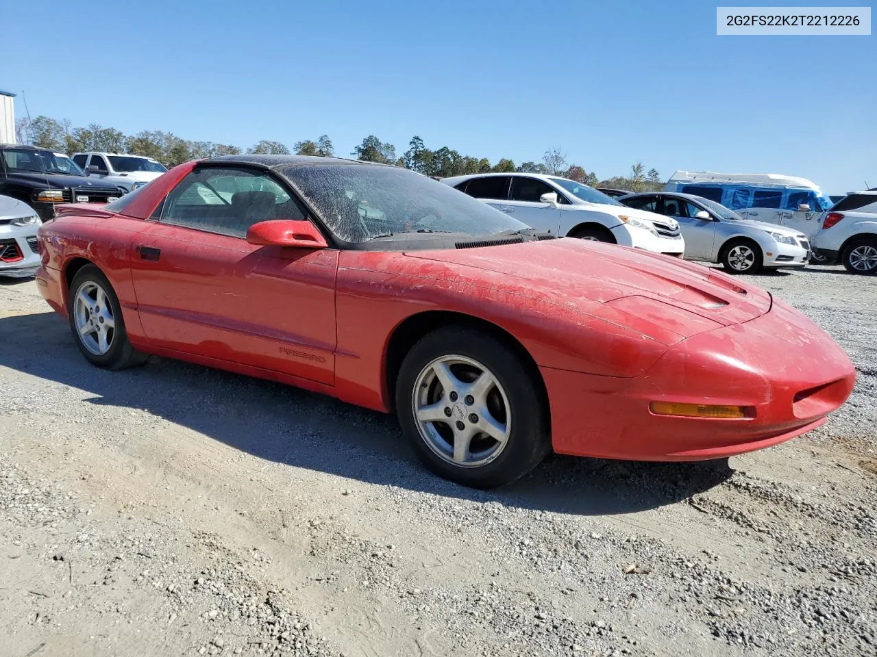 1996 Pontiac Firebird VIN: 2G2FS22K2T2212226 Lot: 77849754