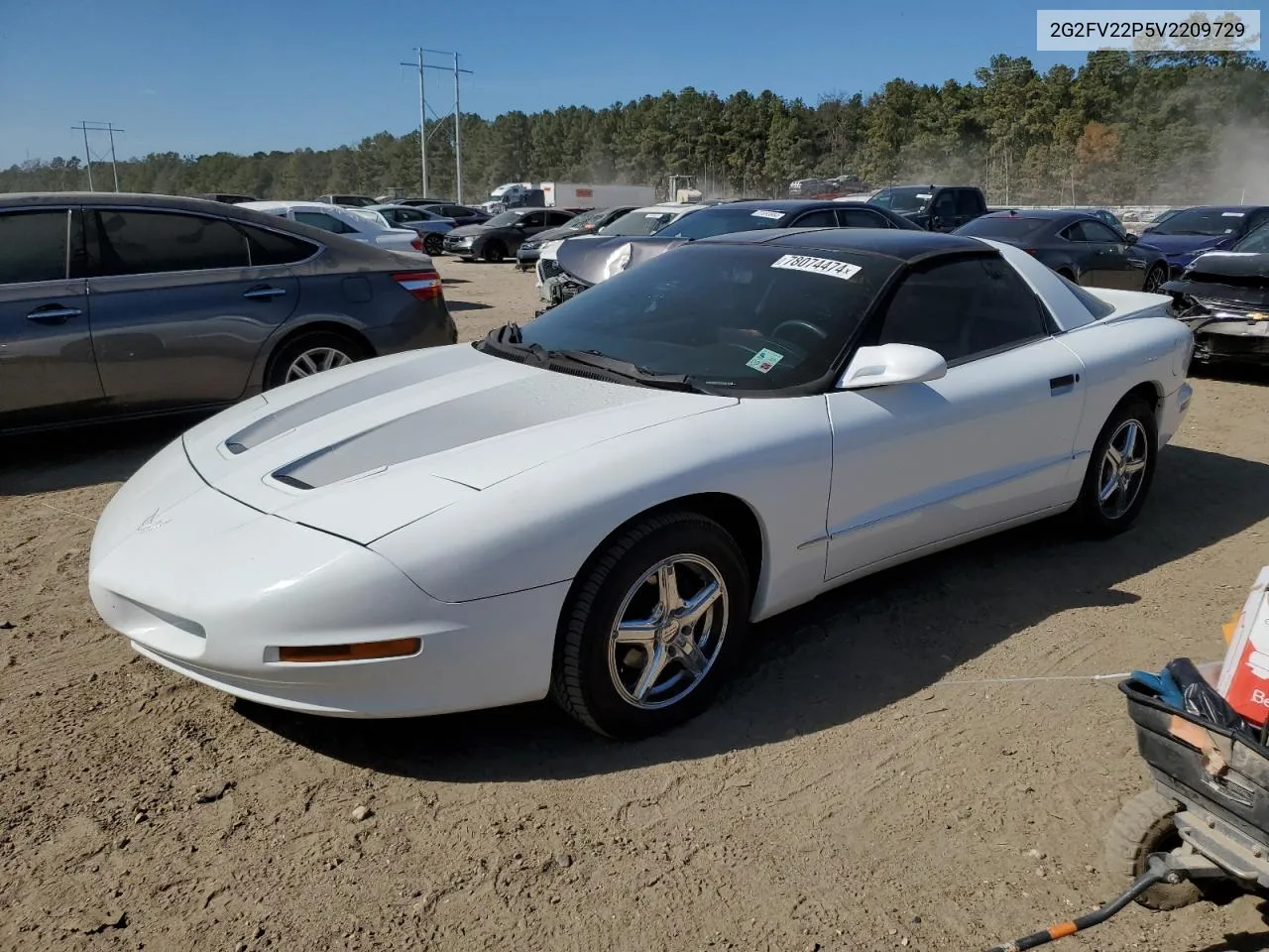 1997 Pontiac Firebird Formula VIN: 2G2FV22P5V2209729 Lot: 78074474