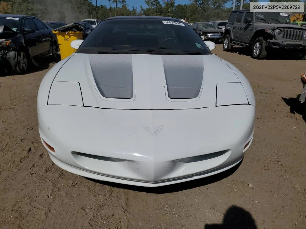 1997 Pontiac Firebird Formula VIN: 2G2FV22P5V2209729 Lot: 78074474