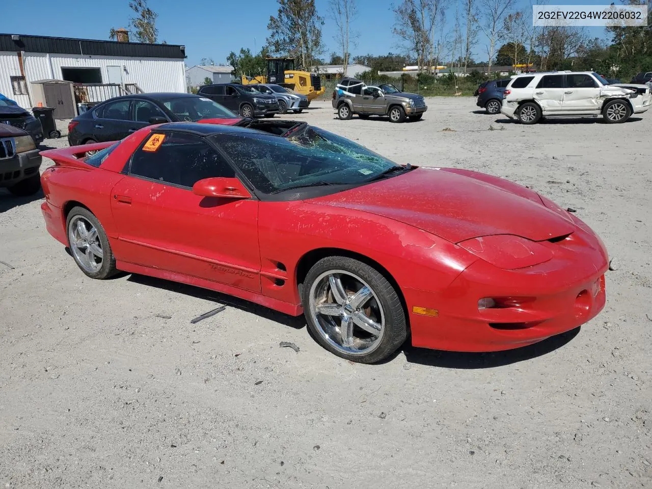 1998 Pontiac Firebird Formula VIN: 2G2FV22G4W2206032 Lot: 74949124