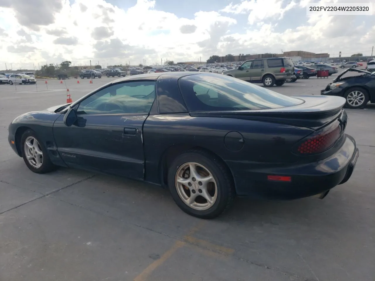 1998 Pontiac Firebird Formula VIN: 2G2FV22G4W2205320 Lot: 78501594