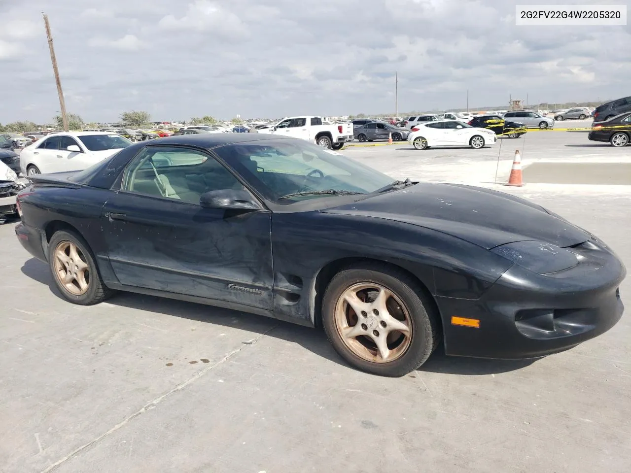 1998 Pontiac Firebird Formula VIN: 2G2FV22G4W2205320 Lot: 78501594