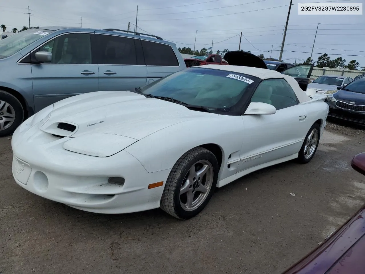 1998 Pontiac Firebird Trans Am VIN: 2G2FV32G7W2230895 Lot: 79468624