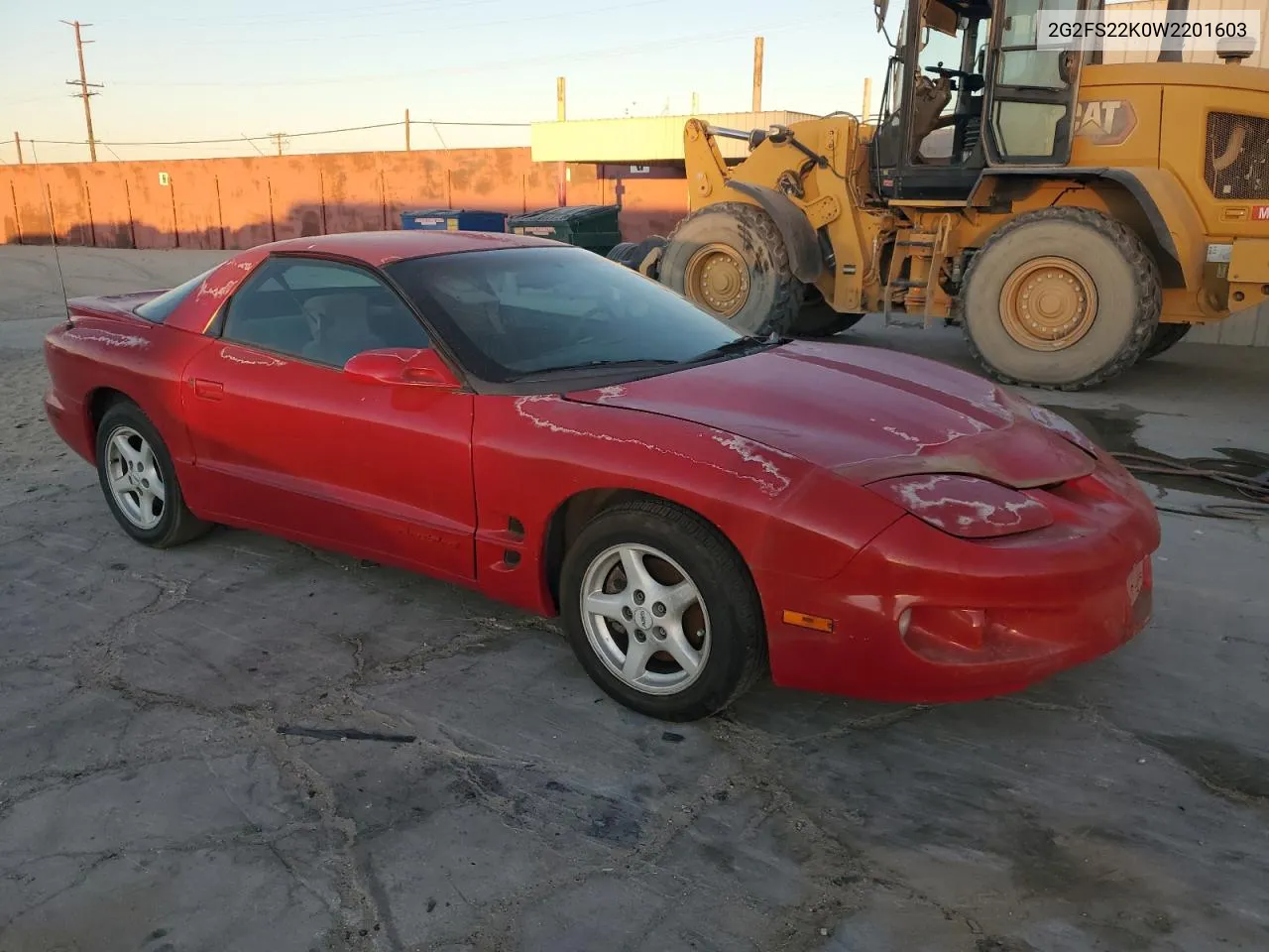 1998 Pontiac Firebird VIN: 2G2FS22K0W2201603 Lot: 79671704