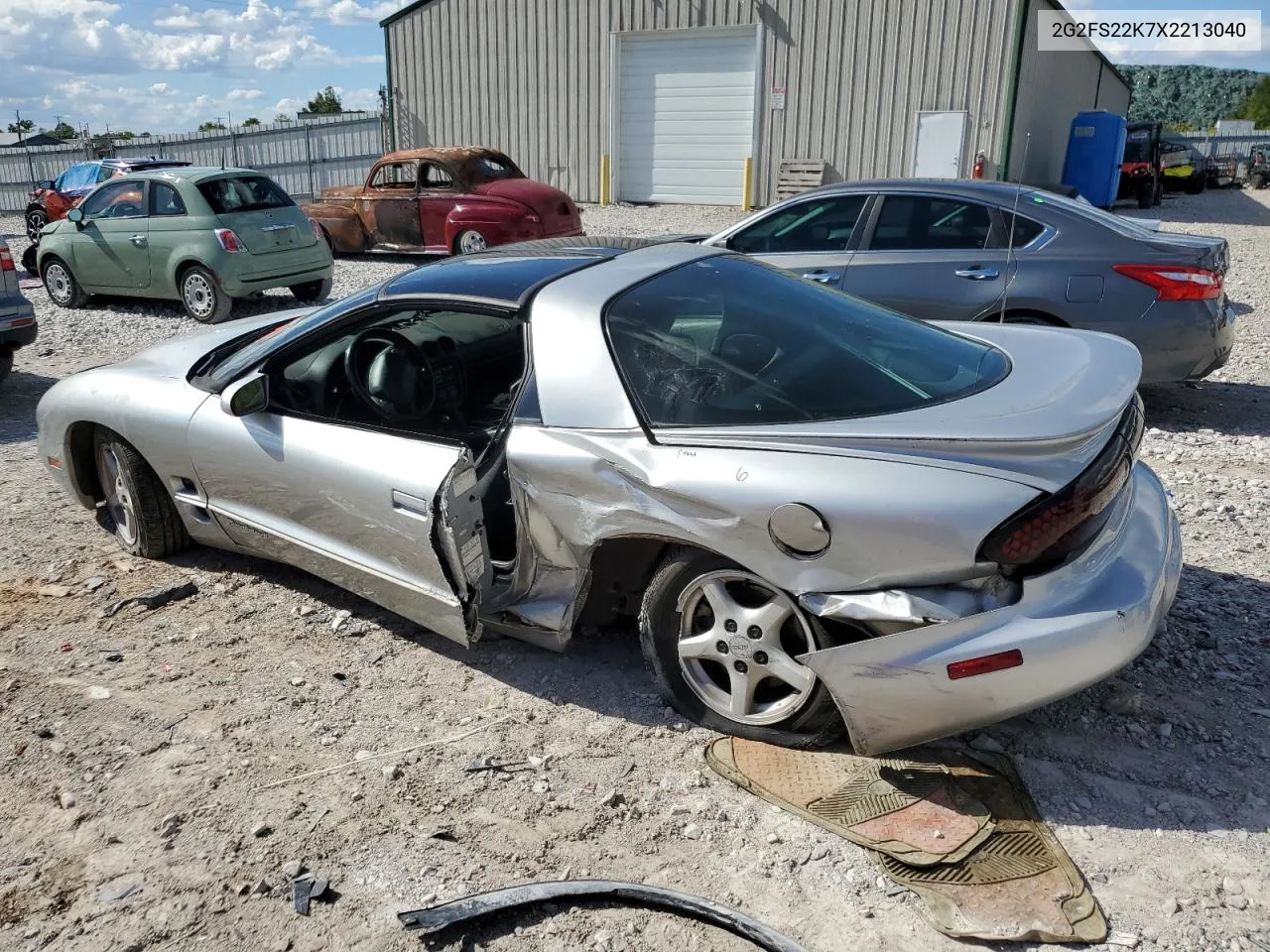 1999 Pontiac Firebird VIN: 2G2FS22K7X2213040 Lot: 71213954