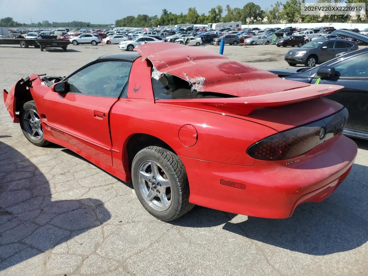 1999 Pontiac Firebird Formula VIN: 2G2FV22GXX2220910 Lot: 71288224