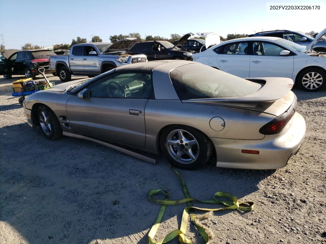 1999 Pontiac Firebird Formula VIN: 2G2FV22G3X2206170 Lot: 74780914