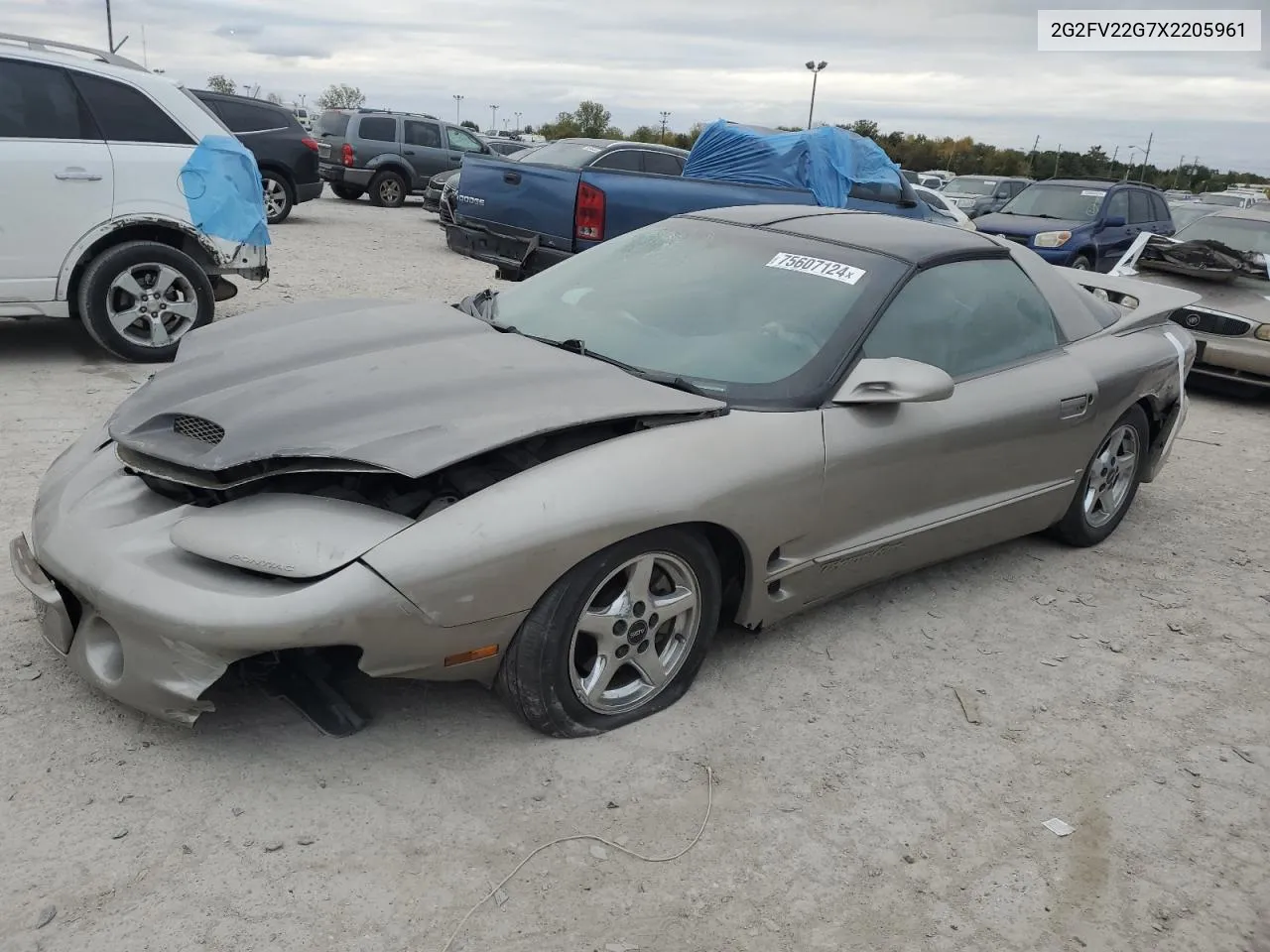 1999 Pontiac Firebird Formula VIN: 2G2FV22G7X2205961 Lot: 75607124