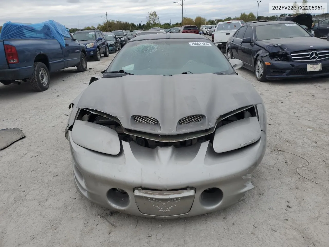 1999 Pontiac Firebird Formula VIN: 2G2FV22G7X2205961 Lot: 75607124