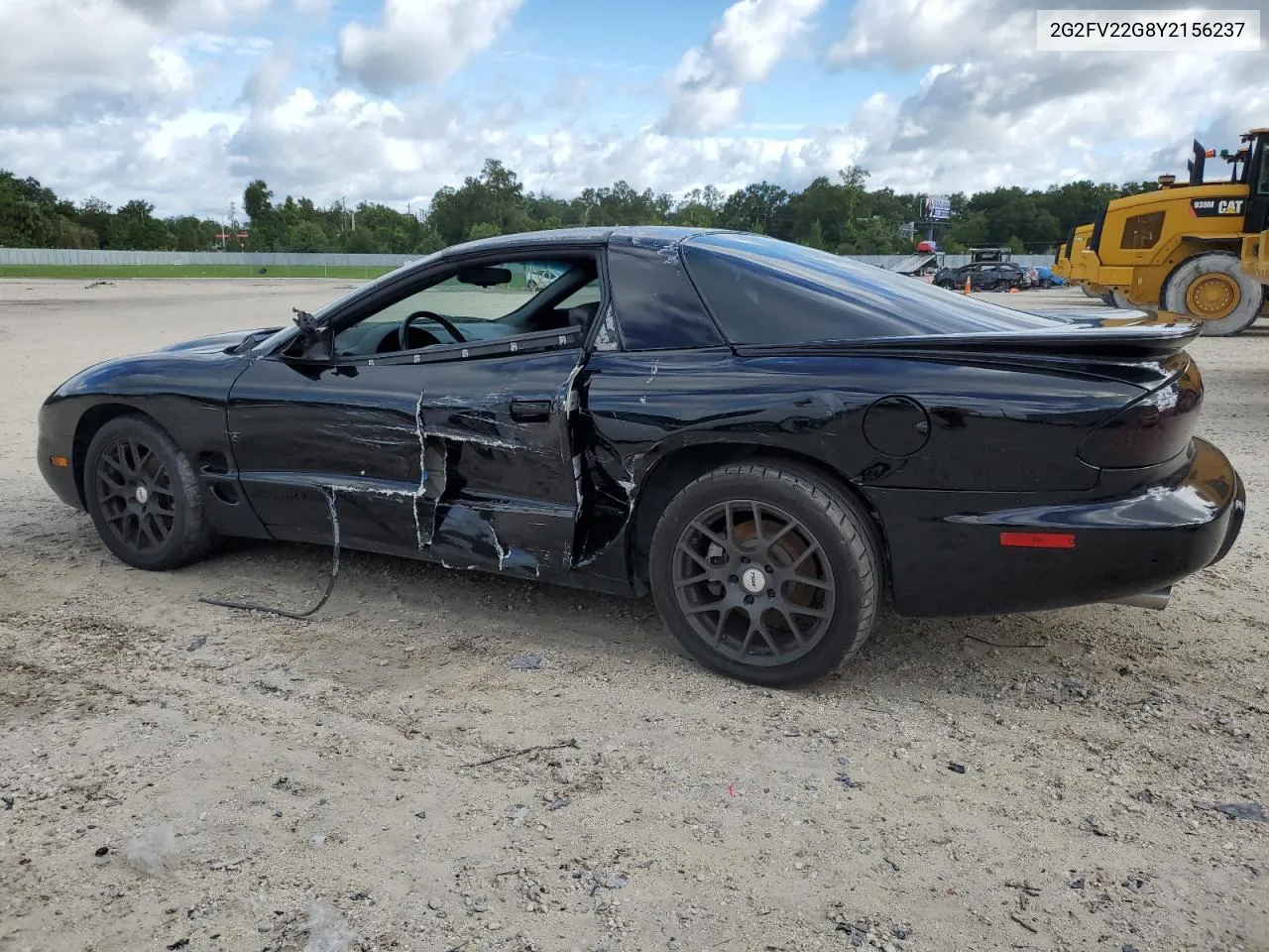 2000 Pontiac Firebird Formula VIN: 2G2FV22G8Y2156237 Lot: 65028224