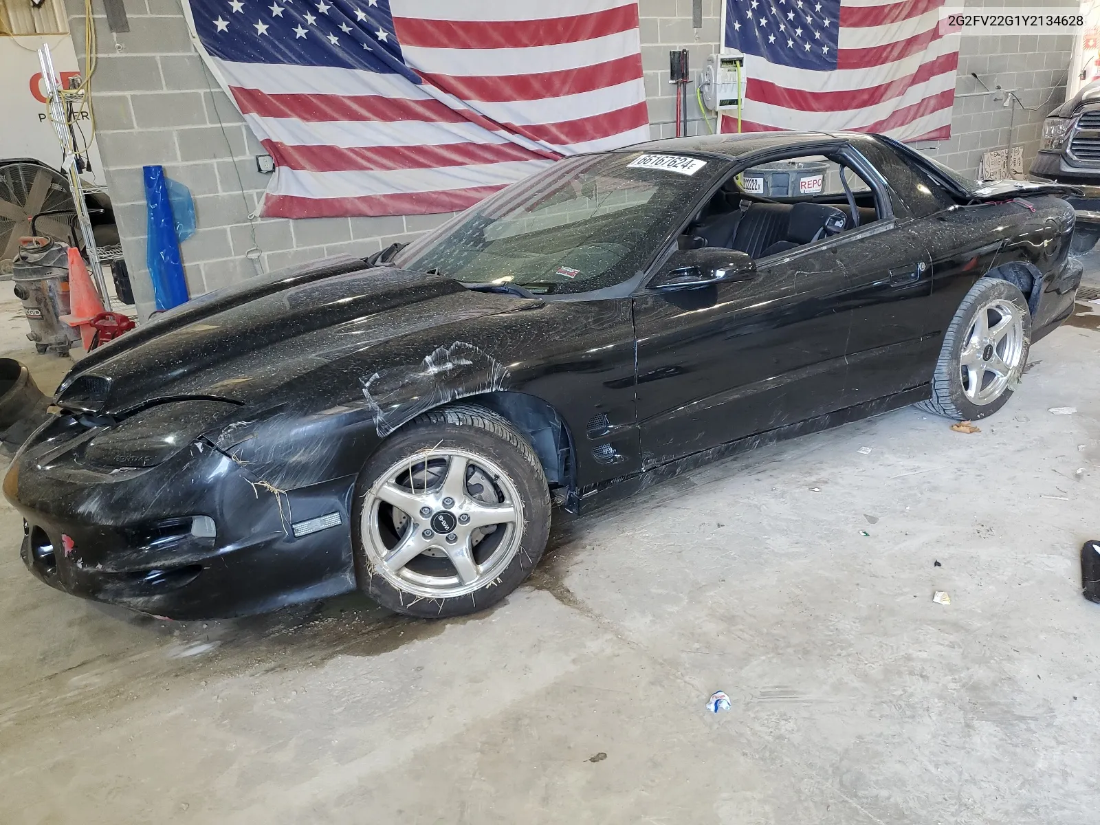 2000 Pontiac Firebird Formula VIN: 2G2FV22G1Y2134628 Lot: 66167624