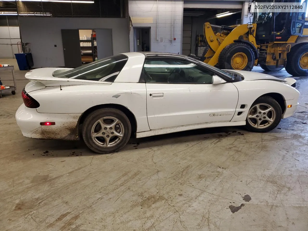 2000 Pontiac Firebird Formula VIN: 2G2FV22GXY2112840 Lot: 76244634