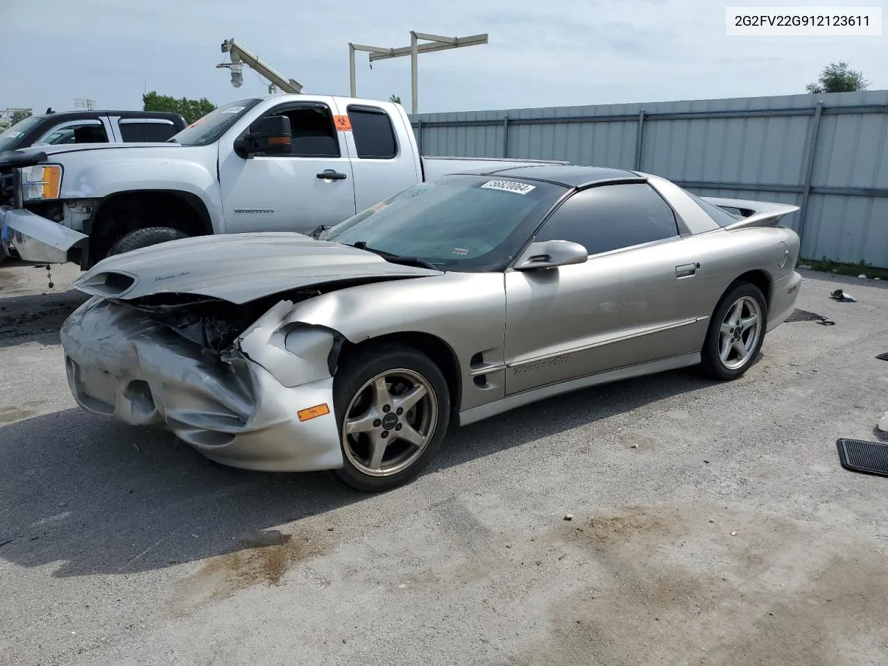 2001 Pontiac Firebird Formula VIN: 2G2FV22G912123611 Lot: 56820064