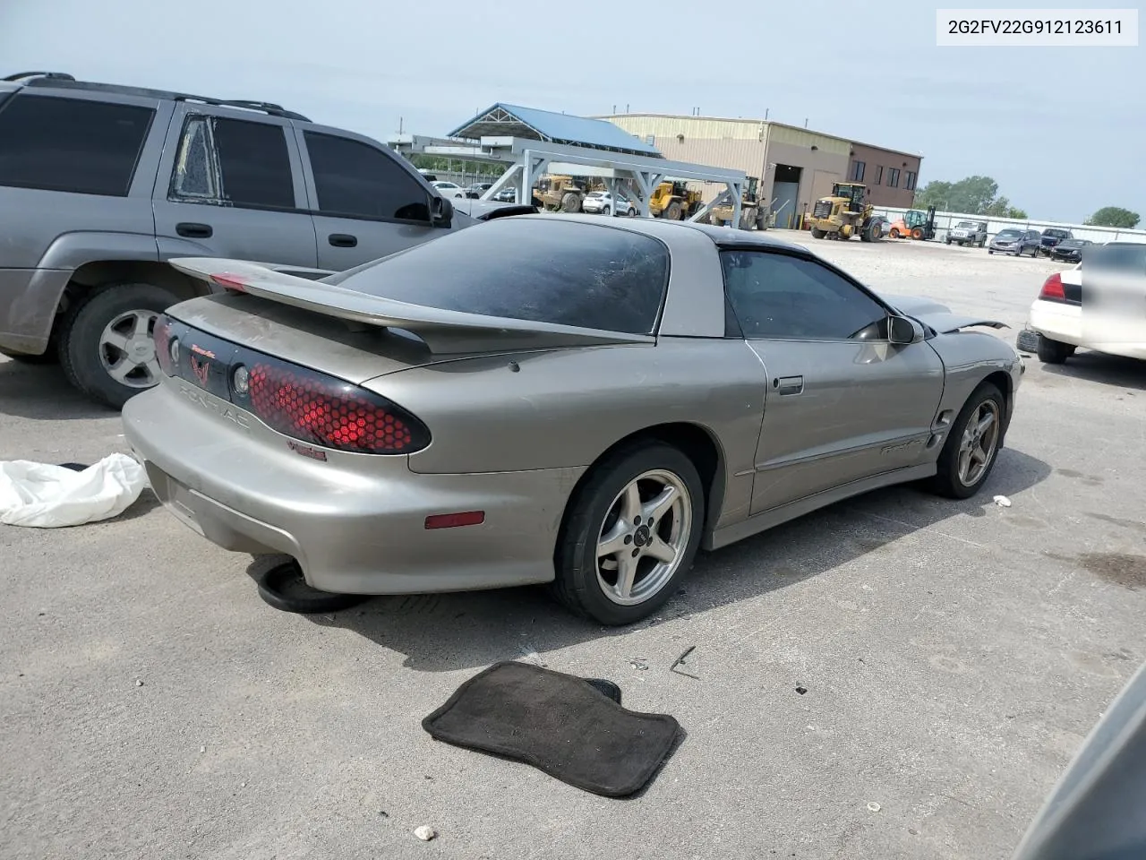 2G2FV22G912123611 2001 Pontiac Firebird Formula