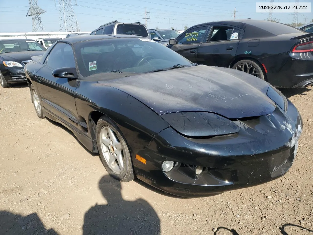 2001 Pontiac Firebird VIN: 2G2FS22K512146722 Lot: 71178444