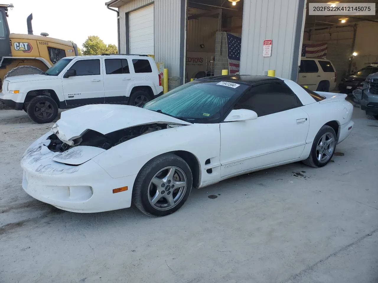 2001 Pontiac Firebird VIN: 2G2FS22K412145075 Lot: 71841594