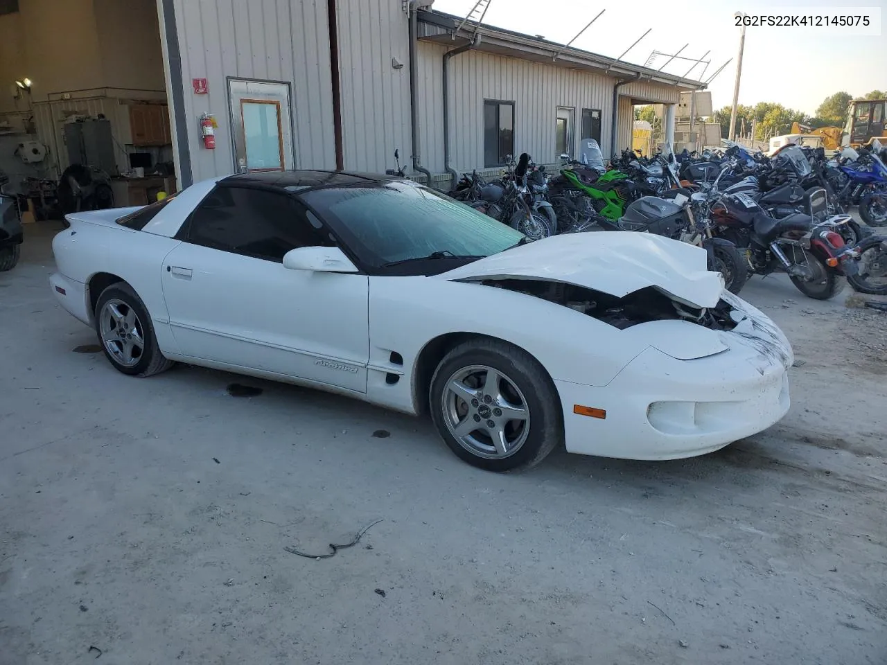 2001 Pontiac Firebird VIN: 2G2FS22K412145075 Lot: 71841594