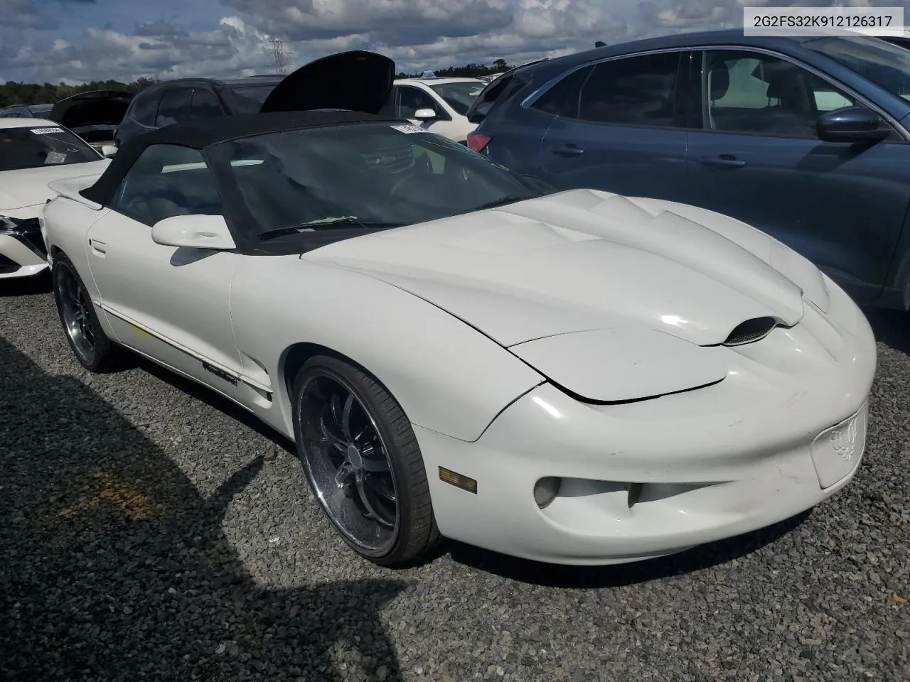 2001 Pontiac Firebird VIN: 2G2FS32K912126317 Lot: 74510454