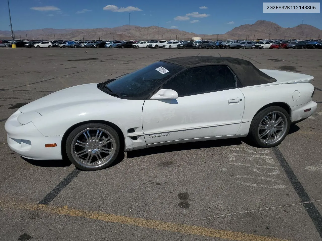 2001 Pontiac Firebird VIN: 2G2FS32K112143306 Lot: 74729194